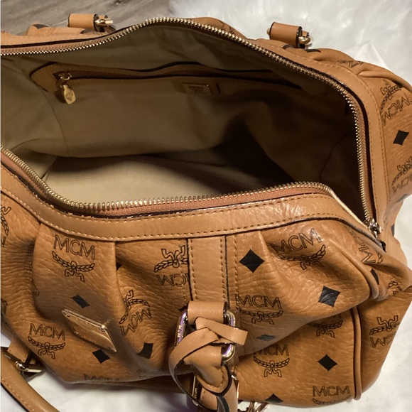MCM Cognac Bowler’s Bag - Picture 15 of 16